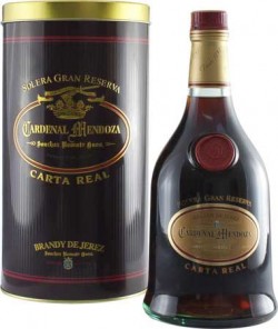 Brandy Cardenal Mendoza Carta Real